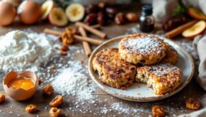 Pieczone placuszki owocowe bez cukru: lekki i smaczny przepis, który pomaga wrócić do formy