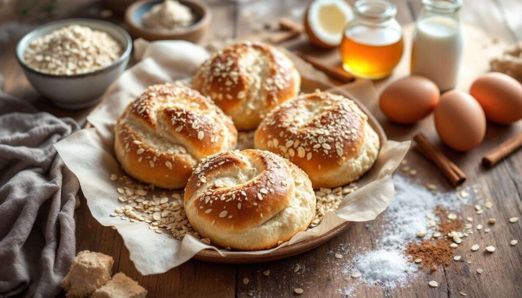 Dietetycy polecają: bułeczki owsiane bez mąki z większą dawką błonnika