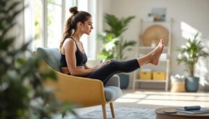 3 minuty dziennie i mocniejszy core: ćwiczenia na krześle, które poleca fizjoterapeuta