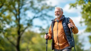 Ortopeda z WUM: spacer z kijkami nordic walking 3 razy w tygodniu zmniejsza ból kolan o 34%