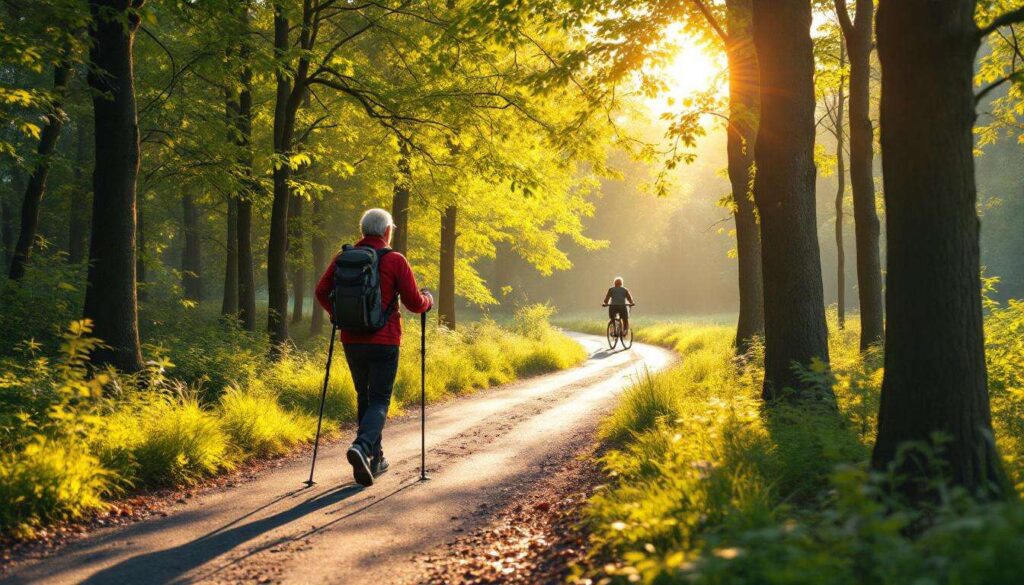 Nordic walking czy jazda na rowerze po 60-tce? Kardiolog porównuje wpływ na serce