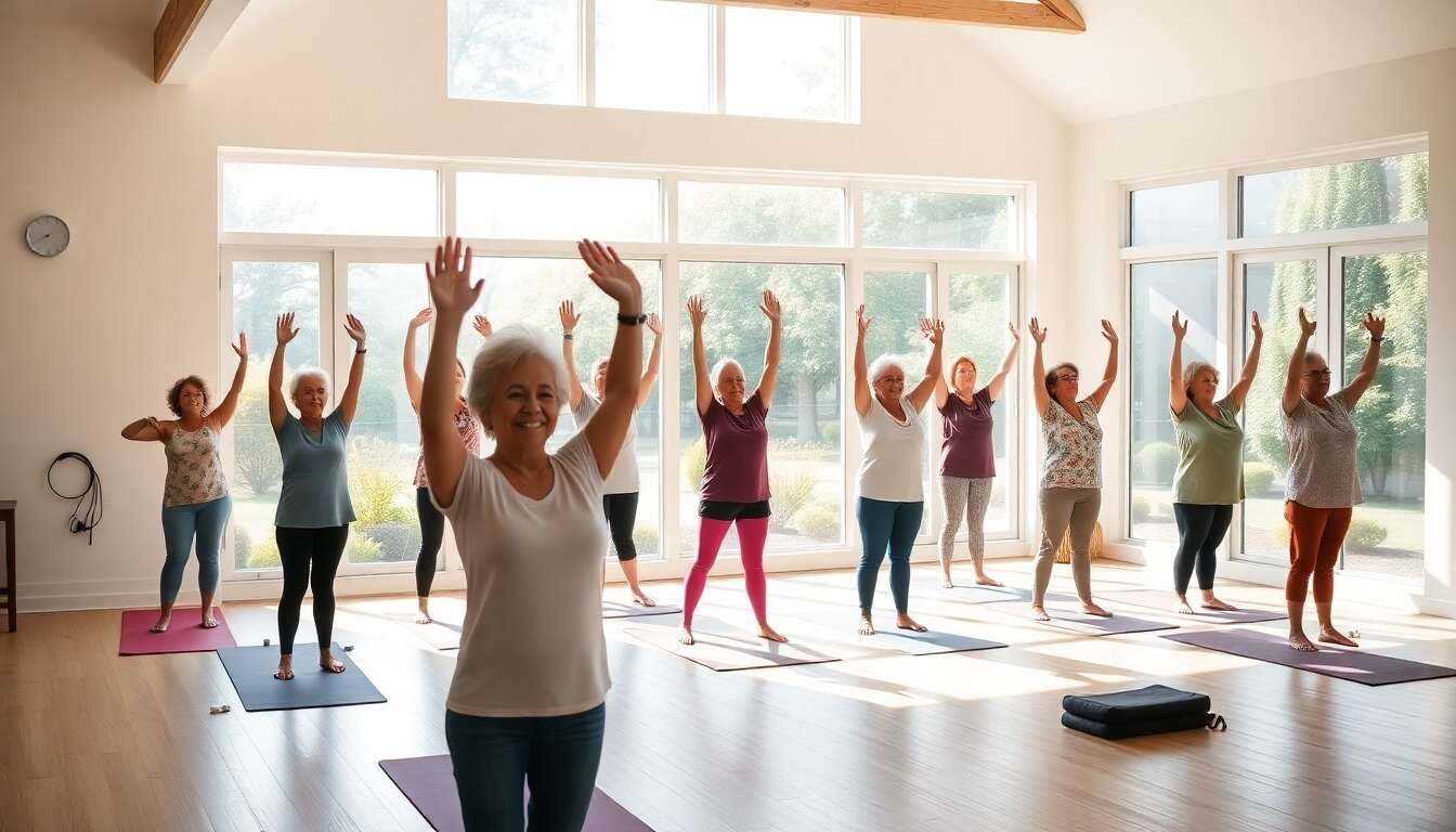 Les bienfaits de la yoga pour les seniors Les bienfaits de la yoga pour les seniors