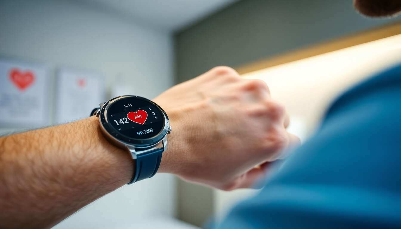 Fonctionnement du capteur de pression sur la samsung galaxy watch