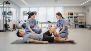 Rehabilitantka z WUM: te 3 ćwiczenia pomagają wrócić do formy po operacji kolana szybciej niż standardowa rehabilitacja