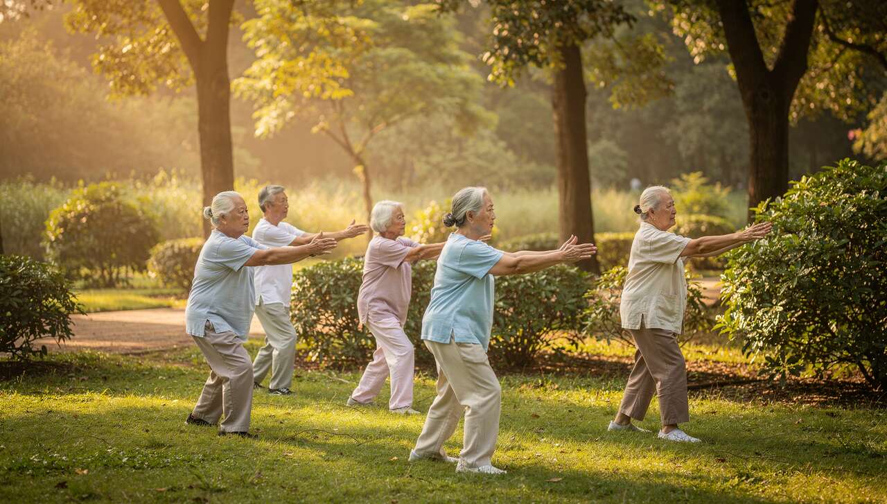 Les bienfaits du tai chi sur la sant&eacute; des seniors