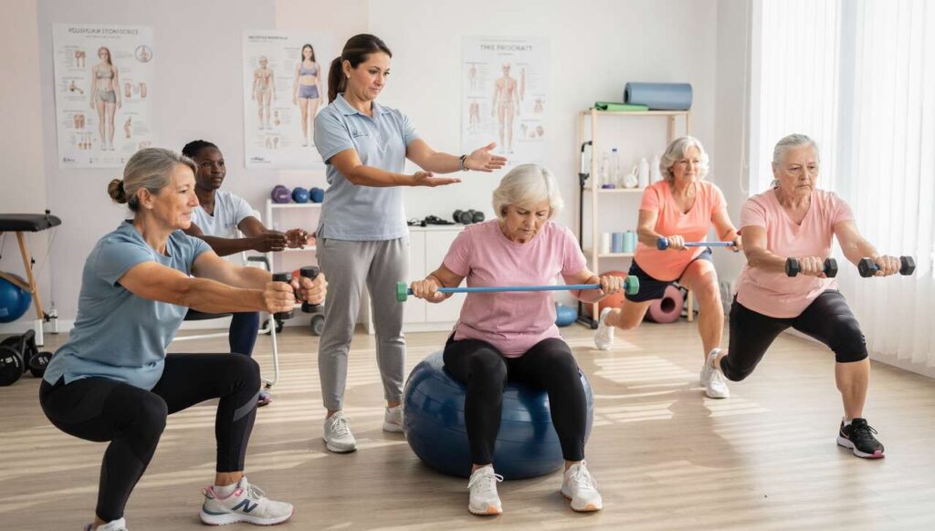 Fizjoterapeutka: kobiety po menopauzie tracą 3% masy mięśniowej rocznie. Te 4 ćwiczenia to hamują