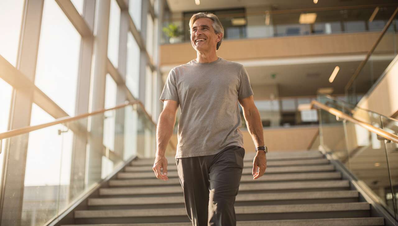 Marcher trois étages : un geste simple au quotidien Marcher trois étages : un geste simple au quotidien