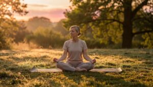 Nowe badanie z Lancet: 20 minut jogi dziennie obniża kortyzol o 23% u osób 55+