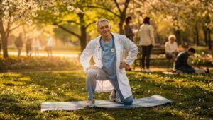 Pierwszy dzień wiosny 2026: ortopeda podaje 5 ćwiczeń na świeżym powietrzu dla osób z bólem pleców