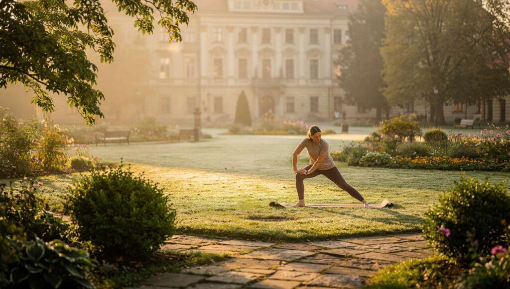 Badanie Uniwersytetu Jagiellońskiego: 8 minut rozciągania rano zmniejsza ból pleców o 31%
