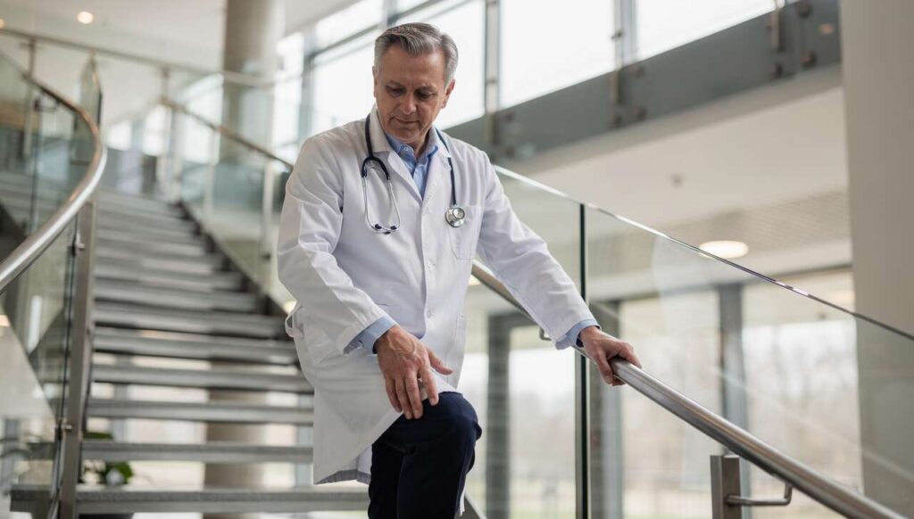 Ortopeda z Wrocławia: ten błąd przy wchodzeniu po schodach niszczy kolana po 55-tce