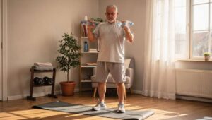 Trener z AWF Warszawa: ten 12-minutowy trening z butelkami wody zastępuje hantle po 60-tce