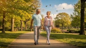 Kardiolog z WUM: 20-minutowy spacer po śniadaniu obniża ciśnienie skuteczniej niż wieczorny trening